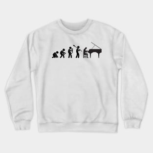 Evolution of piano Crewneck Sweatshirt